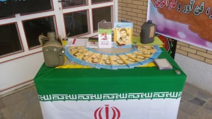 برپایی غرفه نمایشگاهی بمناسبت هفته دفاع مقدس 4