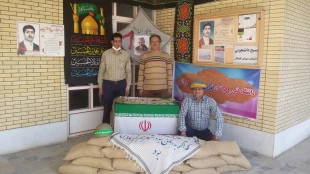 برپایی غرفه نمایشگاهی بمناسبت هفته دفاع مقدس 8