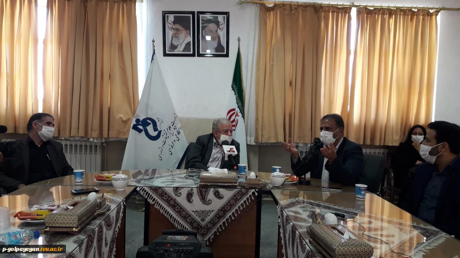 بازدید نماینده مجلس شورای اسلامی از آموزشکده فنی و حرفه ای پسران گلپایگان  7