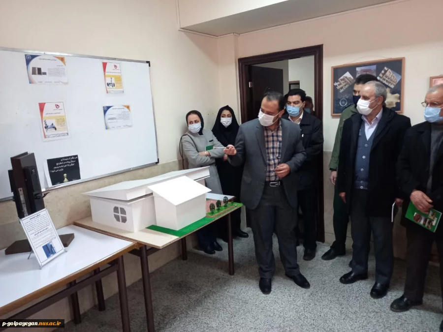 افتتاح دفتر کارافرینی و ارتباط با صنعت اموزشکده فنی و حرفه ای گلپایگان 4