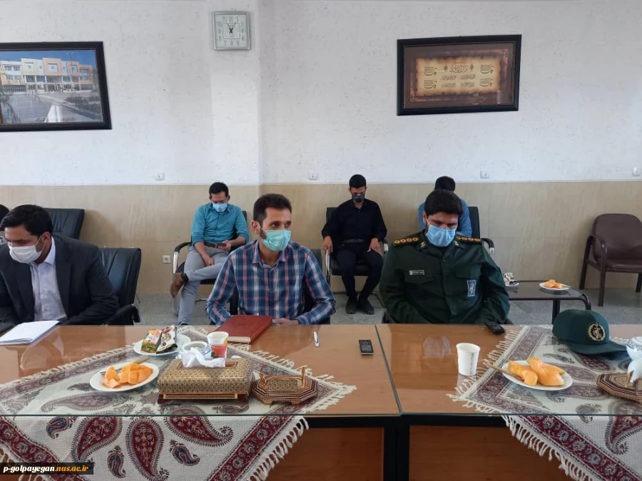 دانشکده فنی و حرفه ای پسران گلپایگان میزبان آئین تودیع و معارفه مسئول بسیج دانشجویی مراکز آموزش عالی شهرستان  5