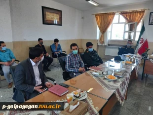 دانشکده فنی و حرفه ای پسران گلپایگان میزبان آئین تودیع و معارفه مسئول بسیج دانشجویی مراکز آموزش عالی شهرستان  7