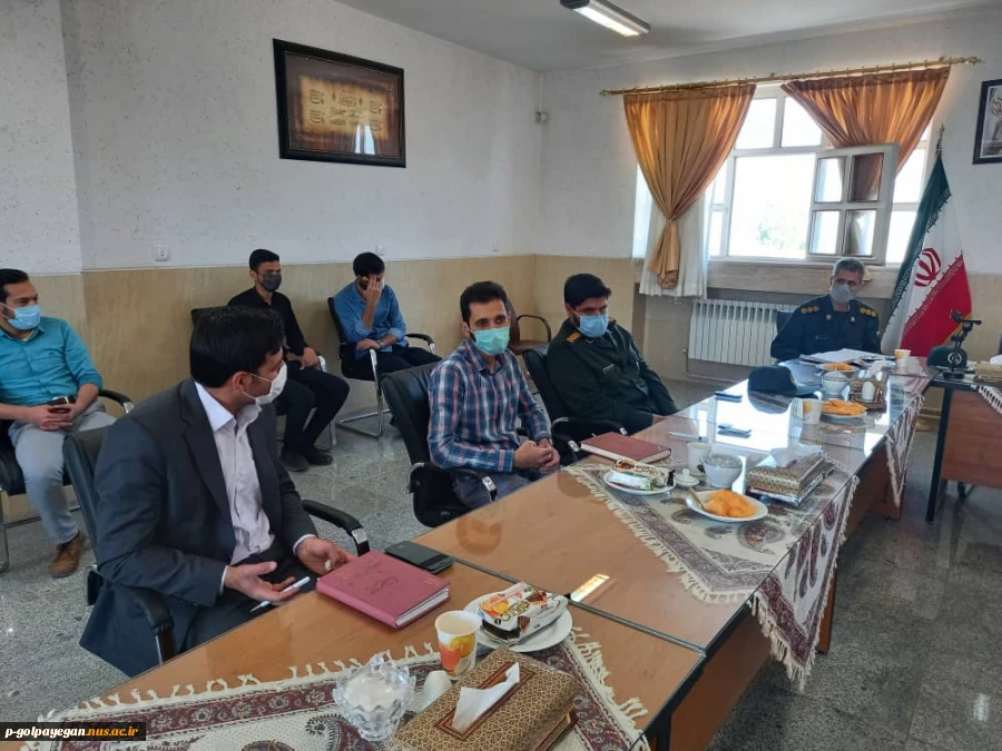 دانشکده فنی و حرفه ای پسران گلپایگان میزبان آئین تودیع و معارفه مسئول بسیج دانشجویی مراکز آموزش عالی شهرستان  7