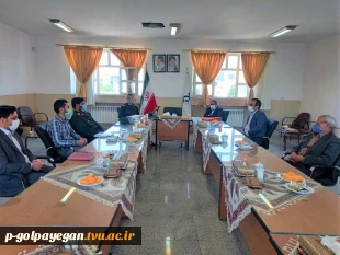 دانشکده فنی و حرفه ای پسران گلپایگان میزبان آئین تودیع و معارفه مسئول بسیج دانشجویی مراکز آموزش عالی شهرستان  8