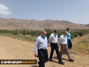 بازدید دکتر موسوی مدیر کل نظارت و ارزیابی دانشگاه فنی و حرفه ای از آموزشکده فنی و حرفه ای پسران گلپایگان(شهداء) 2