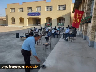 برگزاری مراسم پر فیض زیارت عاشورا و سوگواری امام حسین(ع)  2