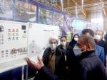 بازدید فرماندار و امام جمعه شهرستان گلپایگان از اولین نمایشگاه کارآفرینان برتر صنعت و دانشگاه 8