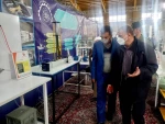 بازدید فرماندار و امام جمعه شهرستان گلپایگان از اولین نمایشگاه کارآفرینان برتر صنعت و دانشگاه 9