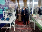 بازدید فرماندار و امام جمعه شهرستان گلپایگان از اولین نمایشگاه کارآفرینان برتر صنعت و دانشگاه 12
