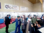 بازدید فرماندار و امام جمعه شهرستان گلپایگان از اولین نمایشگاه کارآفرینان برتر صنعت و دانشگاه 18