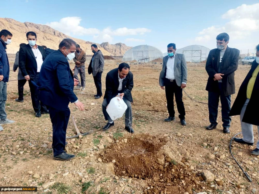 طرح پویش ملی همکاشت در آموزشکده فنی و حرفه ای پسران گلپایگان 12