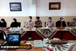 برگزاری مراسم گرامیداشت روز معلم و استاد درآموزشکده فنی و حرفه ای پسران گلپایگان
 5
