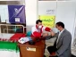 برپایی ایستگاه سلامت با همکاری کانون هلال احمر