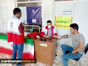 برپایی ایستگاه سلامت با همکاری کانون هلال احمر  6