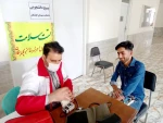 برپایی ایستگاه سلامت با همکاری کانون هلال احمر  10
