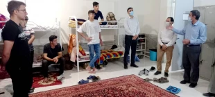 بازدید سرزده معاونین و سرپرستان آموزشکده فنی و حرفه ای پسران گلپایگان از خوابگاه دانشجویی 
 3