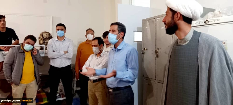 بازدید سرزده معاونین و سرپرستان آموزشکده فنی و حرفه ای پسران گلپایگان از خوابگاه دانشجویی 
 5