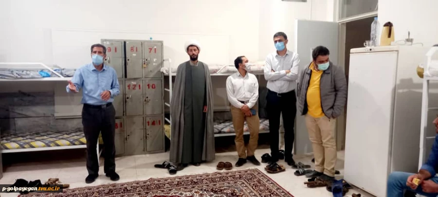 بازدید سرزده معاونین و سرپرستان آموزشکده فنی و حرفه ای پسران گلپایگان از خوابگاه دانشجویی 
 16