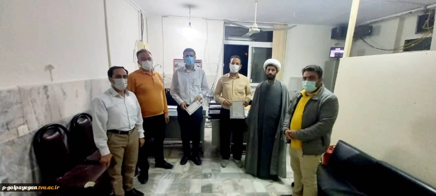تجلیل از سرپرستان خوابگاه دانشکده و حضور در جمع صمیمی دانشجویان 4