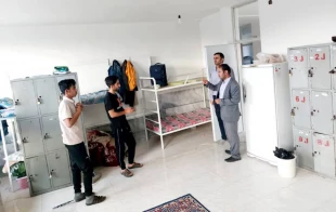 دیدار استاد مشاور آموزشکده فنی و حرفه ای پسران گلپایگان با دانشجویان خوابگاهی  12