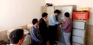 بازدید خادم زاده و خادمی پور از روند برگزاری امتحانات 


 3
