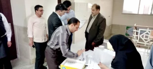 بازدید خادم زاده و خادمی پور از روند برگزاری امتحانات 


 7