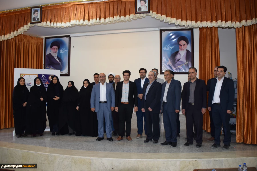 بازدید دکتر عرفان خسرویان رئیس دانشگاه فنی و حرفه ای کشور از بخشهای مختلف اداری و آموزشی مرکز گلپایگان 2