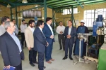 بازدید دکتر عرفان خسرویان رئیس دانشگاه فنی و حرفه ای کشور از بخشهای مختلف اداری و آموزشی مرکز گلپایگان 3