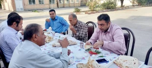 برگزاری مراسم صبحانه کاری ریاست دانشگاه با کارکنان در دهه امامت و ولایت 2
