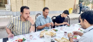 برگزاری مراسم صبحانه کاری ریاست دانشگاه با کارکنان در دهه امامت و ولایت 3