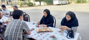 برگزاری مراسم صبحانه کاری ریاست دانشگاه با کارکنان در دهه امامت و ولایت 8