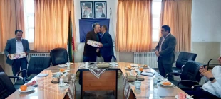 مراسم تودیع معاون آموزش، پژوهش و معاون فرهنگی و دانشجویی آموزشکده برگزار شد. 8