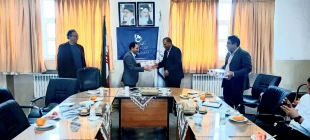 مراسم تودیع معاون آموزش، پژوهش و معاون فرهنگی و دانشجویی آموزشکده برگزار شد. 10