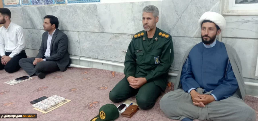 در آستانه سوم خرداد" سالروز فتح خرمشهر " از مسئول بسیج دانشجویی آموزشکده فنی پسران گلپایگان تقدیر شد. 5