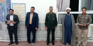 در آستانه سوم خرداد" سالروز فتح خرمشهر " از مسئول بسیج دانشجویی آموزشکده فنی پسران گلپایگان تقدیر شد. 12