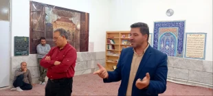 سرپرست جدید آموزشکده فنی پسران گلپایگان در جمع دانشجویان ساکن خوابگاه 
 2