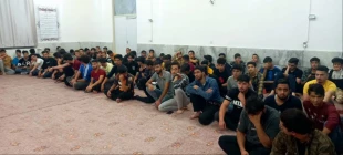 سرپرست جدید آموزشکده فنی پسران گلپایگان در جمع دانشجویان ساکن خوابگاه 
 6