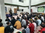 نشست رئیس آموزشکده فنی و حرفه ای پسران گلپایگان با دانشجویان ساکن خوابگاه 2