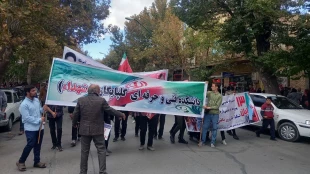 راهپیمایی یوم الله 13 آبان با حضور ریاست، اساتید، کارکنان و دانشجویان آموزشکده فنی و حرفه ای پسران گلپایگان برگزار شد. 14