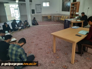 گزارش تصویری برگزاری مسابقات فرهنگی هنری دانشجویان آموزشکده فنی و حرفه ای پسران گلپایگان  - 28 ابان ماه 1402 12