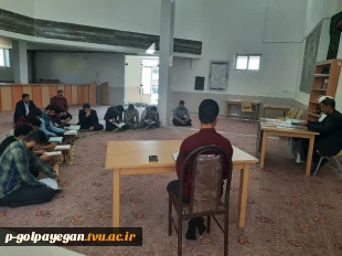 گزارش تصویری برگزاری مسابقات فرهنگی هنری دانشجویان آموزشکده فنی و حرفه ای پسران گلپایگان  - 28 ابان ماه 1402 15