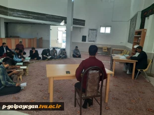 گزارش تصویری برگزاری مسابقات فرهنگی هنری دانشجویان آموزشکده فنی و حرفه ای پسران گلپایگان  - 28 ابان ماه 1402 16