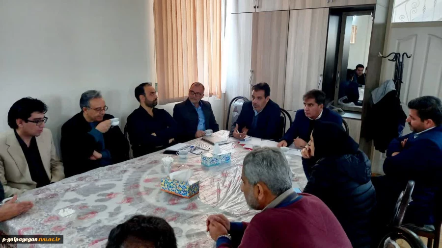 گزارش تصویری بازدید اعضای محترم هیات نظارت استان اصفهان از آموزشکده فنی و حرفه ای پسران گلپایگان(شهداء) 3