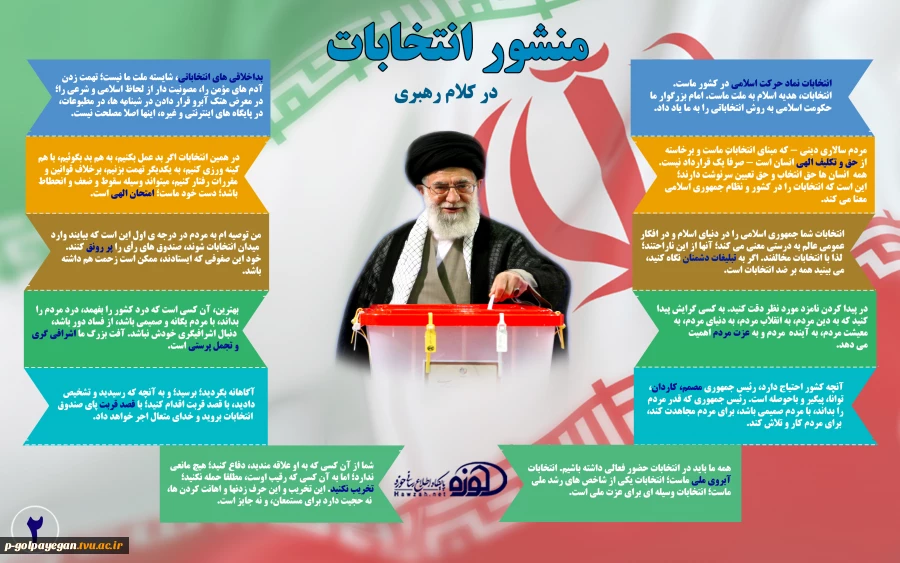 منشور انتخابات در کلام رهبری 2
