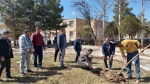 مراسم روز درختکاری در آموزشکده فنی و حرفه ای پسران گلپایگان(شهداء) برگزار شد. 3
