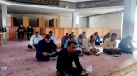 مراسم عزاداری شهدای خدمت، حضرت آیت الله سید ابراهیم رئیسی و همراهان ایشان در آموزشکده برگزار شد. 2