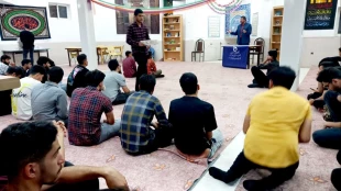 نشست صمیمانه رئیس آموزشکده با دانشجویان ساکن خوابگاه 6