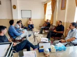 برگزاری جلسه با پیمانکار طبخ و توزیع غذای دانشجویان آموزشکده ملی مهارت گلپایگان 4