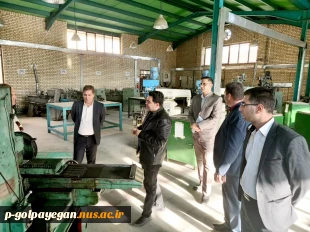 بازدید هیات نظارت، ارزیابی آموزش عالی استان اصفهان از آموزشکده ملی مهارت پسران گلپایگان (شهداء) 2