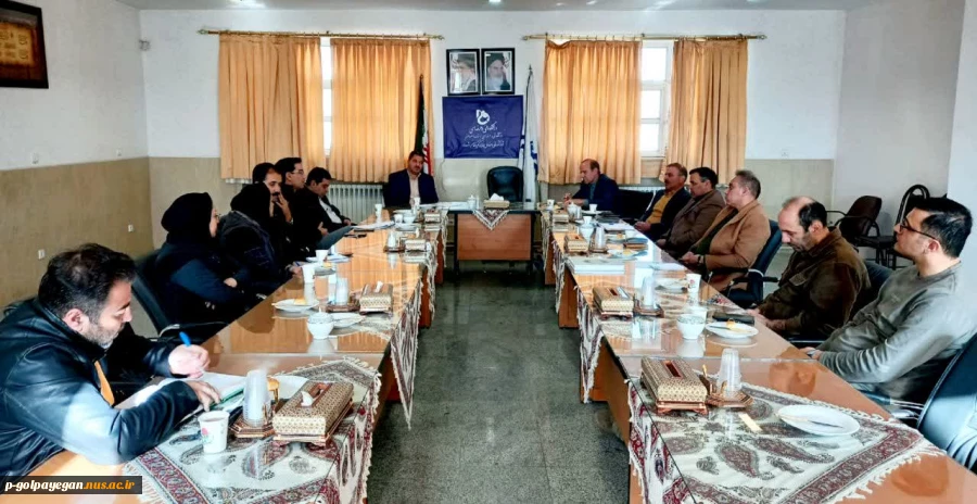 نشست رئیس آموزشکده ملی مهارت گلپایگان با رئیس آموزش و پرورش شهرستان گلپایگان 3